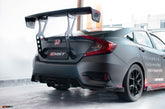 CMST Tuning Carbon Fiber Rear Diffuser for Honda Honda 10th Gen Civic FC2 Dual Exit